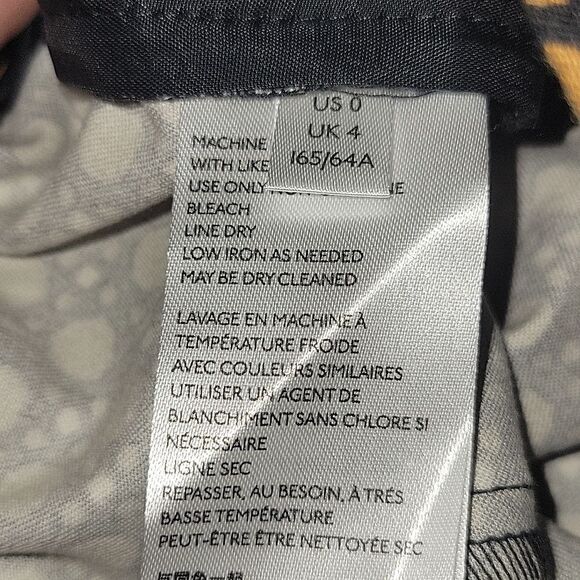 ANTHROPOLOGIE The Essential Slim Trousers pants Size 0 NWT - Picture 8 of 11